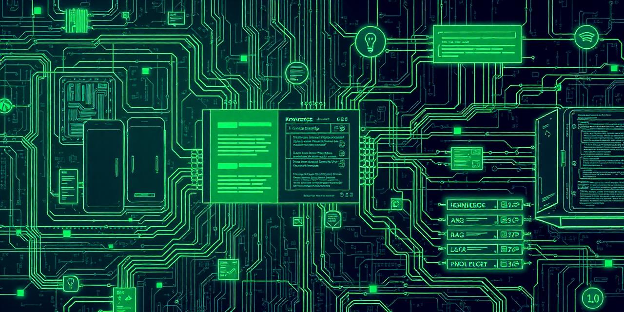 RAG system architecture visualization with retrieval mechanisms and knowledge databases for AI memory
